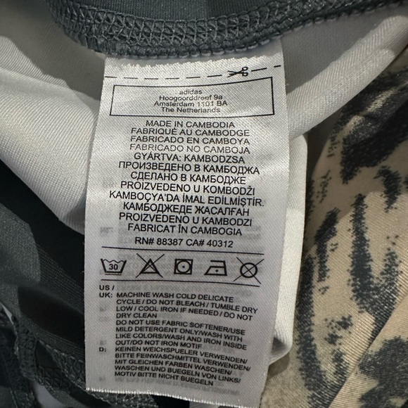 Adidas x Zoe Saldana Aeroready‎ Evergreen 7/8 Leggings Small - Picture 5 of 5